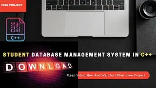 Student database management system in c++ | Free Download