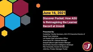 Innov8 : June 2021 Digital Trust Summit Introducing Pocket