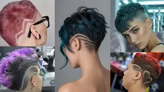 Transform Your Look with These Trendy Undercut Styles / Short Hair, Bold Undercut! ✨