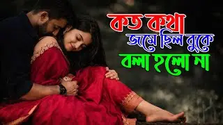 কত কথা জমে ছিল বুকে বলা হলো না 😭 Koto Kotha Jhome Chilo Buke Bola Holo Na | New Song 2025