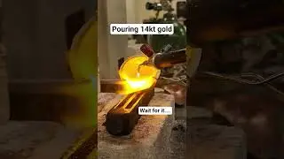2oz gold pour |  we ❤️ gold #tribalexpression