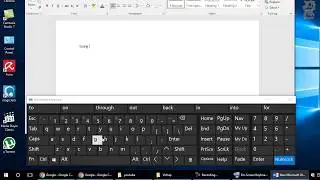 Enable or Disable Text Prediction for On Screen Keyboard:  On Screen Keyboard Gets Predictive Text