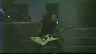 Metallica Creeping Death Live in 1986 at Quebec City Canada