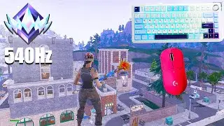 Fortnite ASMR 😴 OG Ranked Reload 🏆 Satisfying Keyboard & Mouse Gameplay | 540 FPS 4K