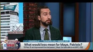 FIRST THINGS FIRST - Nick Wright SHOCKS, New England Patriots LOSS Would Be BAD For Drake Maye - NFL