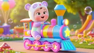 Dubi Dubi Dum Dum 🎶 VIRAL Kids Dance with Train Song  #nurseryrhymes #abckidtv #kidslearning