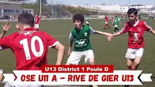 2024-04-13 // OSE U11 A - AC Rive de Gier U13 C (U13 District 1 Poule D)