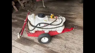 FIMCO 15 Gallon Pull Behind Sprayer w/Motor WORKS