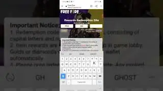 Free fire redeem code as gaya grand final ka