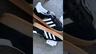 Adidas Gazelle Indoor Black #adidas #adidasfootwear #shoes #adidassamba #sneakers #unboxing #kicks