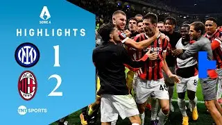 LAST GASP MILAN DERBY WINNER AT SAN SIRO! 😮 | Inter 1-2 Milan | Serie A Highlights