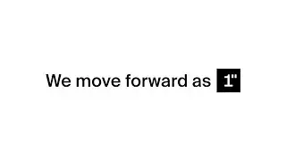 1inch. We move forward as 1.