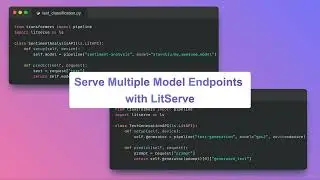Serve Multiple AI Models with LitServe &ndash; In One Server 🚀
