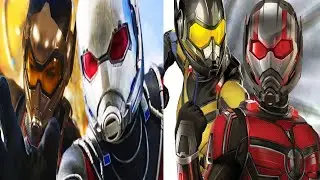Live action evolution of Ant-Man And The Wasp (MCU)