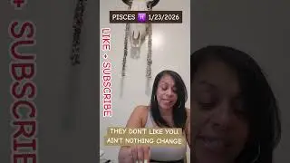 PISCES ♓️ THEY DON'T LIKE YOU. AIN'T NOTHING CHANGE. 