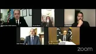 Zoom live meeting Pakistan on Kashmir hacked with songs on Lord Ram n Hanuman |