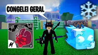 THE MOST BROKEN ICE AND SANGUINE ART COMBO IN BLOX FRUITS! ❄️🔥
