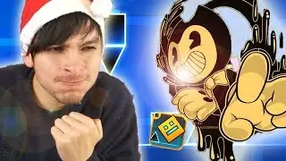 BENDY AND THE INK MACHINE EN GEOMETRY DASH !! **Me enojo** | DeGoBooM