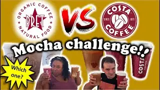 Costa Mocha vs Pret Mocha // Mocha Review // Costa Coffee // Pret a Manger