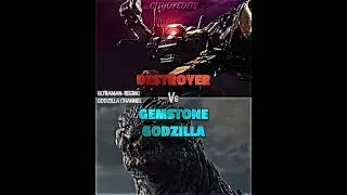 Gemstone Godzilla vs Destroyer #ultramanrising #gemstonegodzilla #vsedit #vsbattle #wis #wisedit