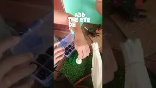 Frog keychain tutorial using fuzzy wire🐸