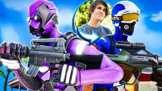 CARREGUEI NO COME&Ccedil;O E O PULGA DESTRUIU NO FINAL! (Ft. Pulga) - Fortnite