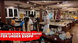 Sunset Saigon River Cruise Buffet 🚤 | Ho Chi Minh City Scenic Boat Tour