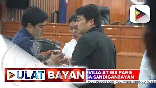 Dating Sen. Bong Revilla at mga kapwa akusado sa kasong malversation dahil sa ghost flood control...