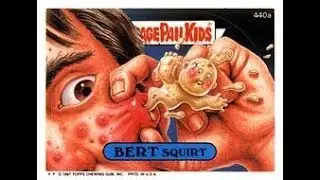 GPK Garbage Pail Kids Stickers Series 11 1980s 1987 Complete Collection