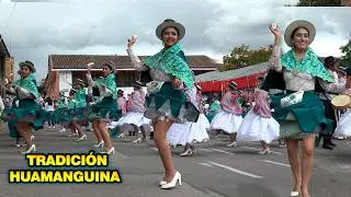 🎭✨ COMPARSA TRADICIÓN HUAMANAGUINA EN LA APERTURA DEL CARNAVAL AYACUCHANO ✨