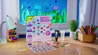 Crayola Suncatcher Craft ☀️ Bright Colors & Summer Vibes | Produced by FGX Creative