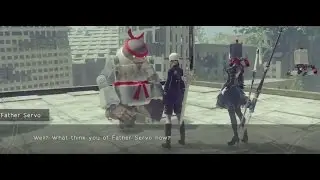 NieR: Automata - 9S Father Servo Quest: Red Belt + Red and White Belt + Black Belt