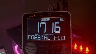 Disipur WR-321 All Hazards Weather Alert Radio Alert Tones.