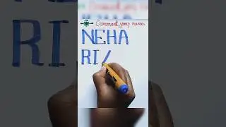 how to write calligraphy easy simple step by step writing skills for beginners #shorts #viral #art