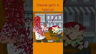 Stewie's Haircut Gone Wrong in Orange Effect #familyguy