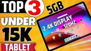 Top 3 Best Tablets Under ₹15,000 in India (2025) | Budget Tablets for Study, Gaming & Entertainment