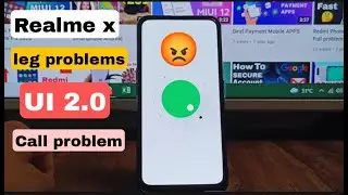 Realme x Android 11 Updated But Leg Problem 😡😡