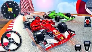 Crazy Formula Racing Stunts Simulator - Car Mega Ramp Impossible 3D - Android GamePlay