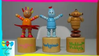 Игрушки-сюрпризы и игры, эпизод 3, в ночном саду, деревянный набор ￼￼