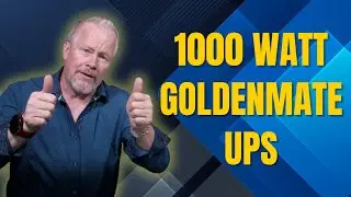 Открытие коробки Goldenmate UPS и взгляд внутрь #lifepo4