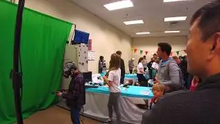 Coding Clubhouse booth at Maker Faire