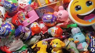 Kinder Joy toy gems candy lollipop skittles ice ball candy मेंटोस 🍬🍭 सब्सक्राइब प्लीज 🙏