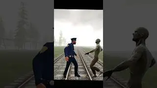 Franklin vs zombies 🧟 in indian bike driving 3D Franklin City police Franklin fight with zombie