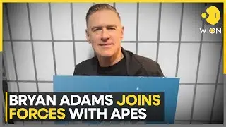 Bryan Adams Joins Hands With Painting Chimps For His Latest Masterpieces | World News | WION