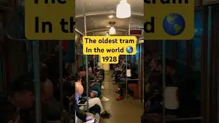 Oldest Tram In the World Milan, Italy 🇮🇹 #italy #milan #europe