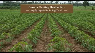 Cassava Planting Masterclass ~ Step by Step Guide for Big Yields! #cassava #gardeningtips #planting