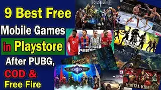 9 Free Mobile Games with Best Graphics | Best Games 2020 | After PUBG, COD & Free Fire