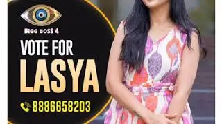 biggboss 4 vote s lasya this week