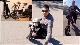 Hover-1 Hype XLS Foldable E-Scooter Mini:First ride & Mod!