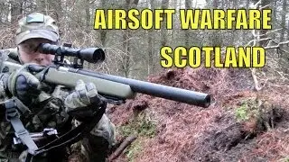 Airsoft War G&G 418, KWA M4, Well MB02 Section8 Scotland HD